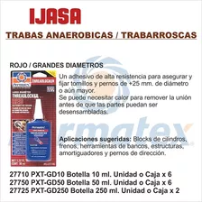 Traba Roscas Anaerobicos Rojo Grandes Diametros (277)