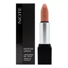 Note Mattever Lipstick Labial Mate Larga Duración Vegano 4gr