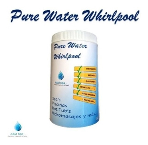 Pure Water Whirlpool Granulado - Quimico Spa - Jacuzzi