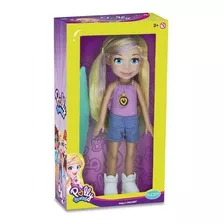 Boneca Polly Pocket 36cm Férias Praia Acessórios Mattel