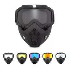 Mascara Tactica Goggles Motocross Lentes Moto Skate Bikers