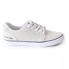 Tênis Dc Shoes Anvil La Se Branco/branco/preto (dc033a.wwb)