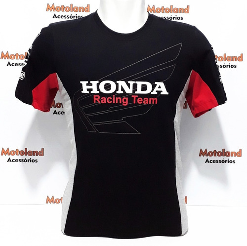 Camiseta Honda Racing Team Camisa Moto Gp Twister Cbr Cb Cbx