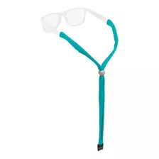 Strap Lentes Amarras Anteojos Algodon Reciclado Turquesa