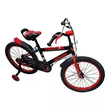 Bicicleta Infantil Salpicaderas Cubrecadena Y Llantitas R20