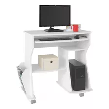 Escrivaninha Artely Mesa Para Computador 160 Mdf De 880mm X 780mm X 460mm Branco