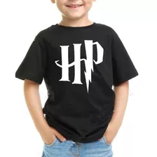 Camiseta Infantil Harry Potter Logo