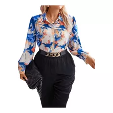 Camisa Con Estampado Floral