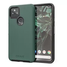 Crave Pixel 5 Case, Dual Guard Protection Series Case Para G