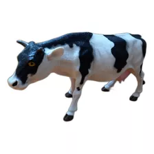 Vaca Grande Goma 35cm Coleccion Granja Juguete Animal