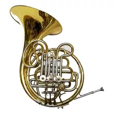 Varsovia Corno Frances Doble Bb/f Gold Lacquer Cx-w109