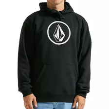 Moletom Volcom Canguru Volstoned Wt23 Masculino Preto