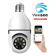 Camara Ampolleta De Seguridad Wifi Ip 360 Panorámica Espia