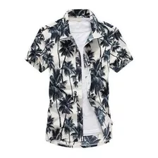 Camisas Florales Hawaianas De Talla Grande Para Hombre De