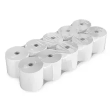 Pack 10 Rollo Papel Termico 80x80 Mm Rollos Termicos 48gr