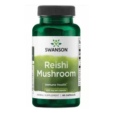 Reishi Mushroom 600mg/60cap Sist. Inmune Swansonenvío