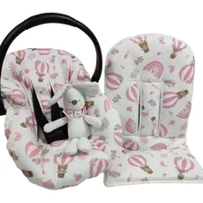 Set Funda De Huevito + Colchóncito De Coche Bebes Universal