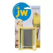 Jw Hall Of Mirrors - Juguete Para Pájaros, 3.25 Pulgadas D. Color Múltiple