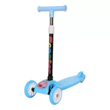 Monopatín Scooter Con Luz Para Niños Y Niñas