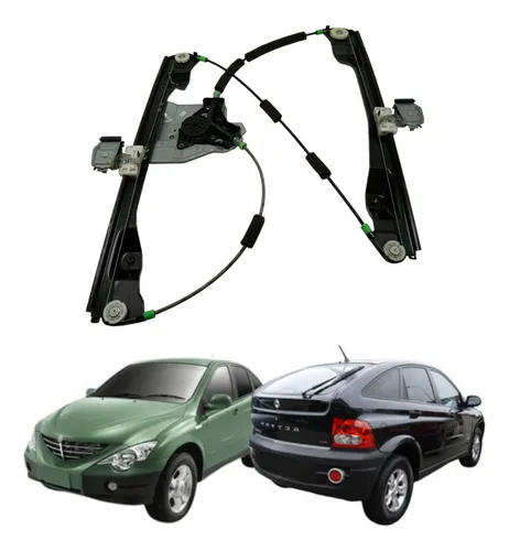 Maquina De Vidro Conferir Lado Ssangyong Actyon 2009 6