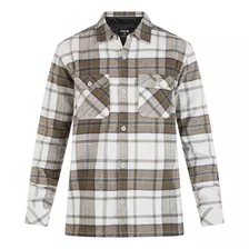 Camisa Santa Cruz Shoreline Flannel Platinum