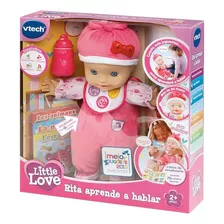 Muñeca Bebe Interactiva Rita Aprende A Hablar - Vtech 