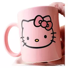  2 Tazas Mug Hello Kitty Cerámica Rosada