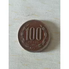 Moneda De 100 Peso Chilenos Del Año 1992