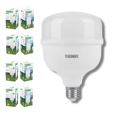 Kit 08 Lampada Led 50w Alta Potencia Bivolt Certificada Cor Da Luz Branco-frio 110v/220v