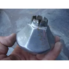 Antigua Campana De Griferia En Bronce 7,6 Diam X 4,5 Alto