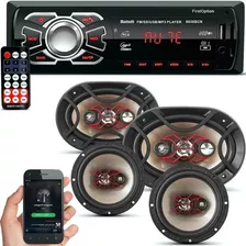 Combo Radio Auto Bluetooth Bravox 6 + 6x9 