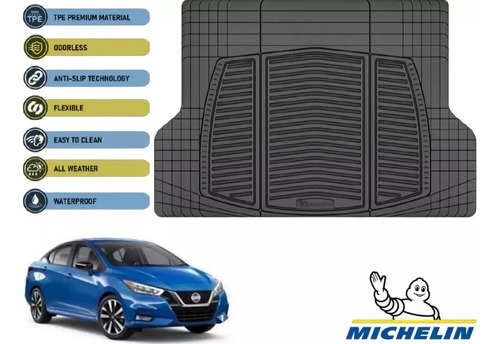 Tapete Cubre Cajuela Nissan Michelin Versa 2023 Foto 3