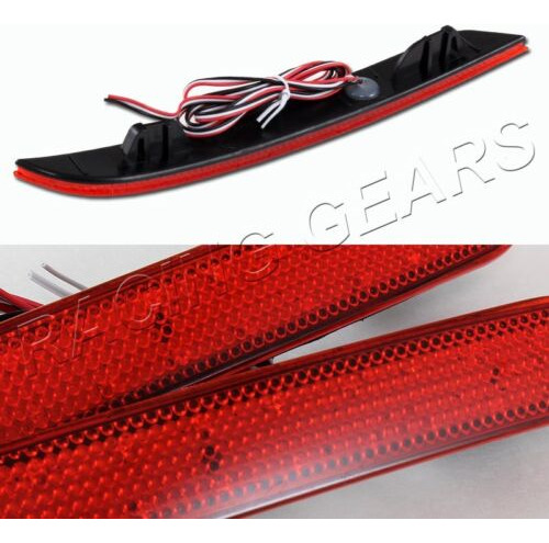 For Bmw 320i/328i/335i/f30/f31 Red Lens Led Rear Bumper  Mmi Foto 2