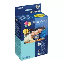 Kit Print Pack T5845-m 100 Fotos Fosco Original Epson Pm225