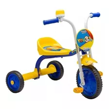 Triciclo Motoca Infantil Menino You Boy Amarelo/azul Nathor