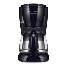 Cafetera Multilaser Gourmet 30 Tazas Semi Automática Negra De Filtro 220v