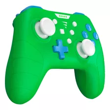 Control Inalámbrico Pro Luigi Nintendo Switch Cx60 Voltedge Color Verde