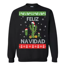 Sueter Sudadera Ugly Christmas Navidad Mexicana Tequila 