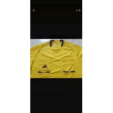 Camisa De Juiz adidas Amarela