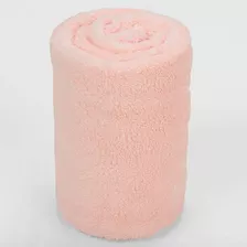 Manta De Microfibra Soft Rosa Bambi 85 Cm X 1,00 M