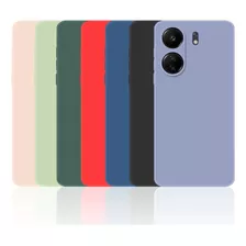 Capa Case Capinha Silicone Para Xiaomi Redmi 13c + Pl 3d