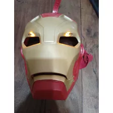 Máscara Disfraz De Iron Man Marvel Disney Original
