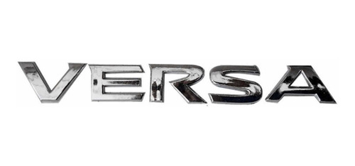 Emblema Nissan Versa Trasero Cromado Letras Foto 3