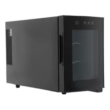 Cava De Vinos Para 6 Botellas Enfriador De Vinos Koblenz Evfk-06 Con Sistema De Enfriamiento Termoeléctrico 120v Color Negro