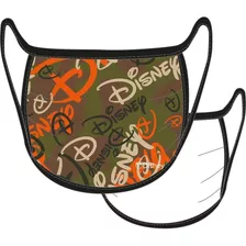 Mascara Facial Proteção Tecido Estampa Disney Adulto