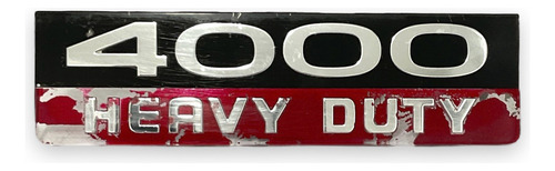 Emblema Lateral Ram 4000 Heavy Duty Original Usado Foto 2