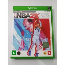 Jogo Nba 2k22 Xbox Series X Mídia Física 