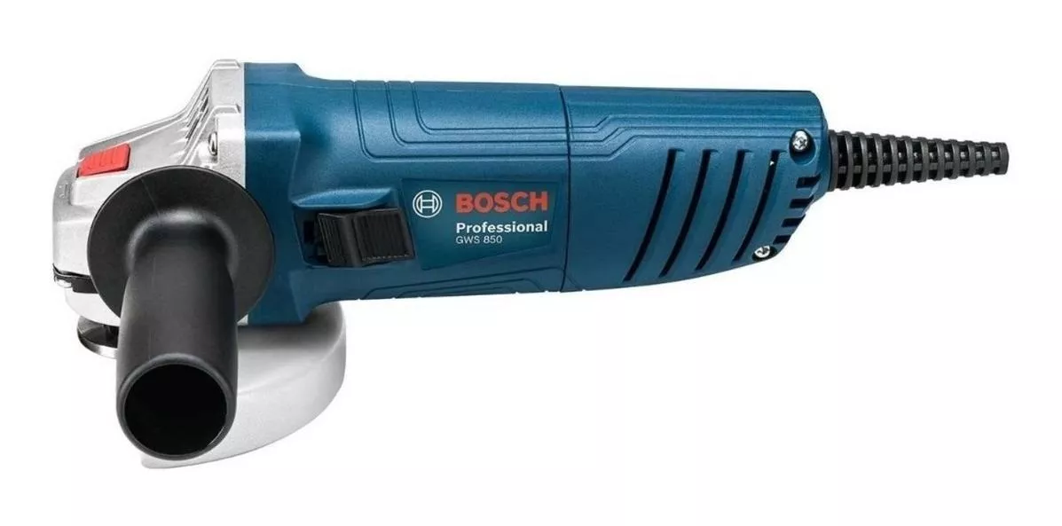 Esmerilhadeira Angular Bosch Professional Gws 850 + 3 Discos Azul 850 W 220 V 3 Discos