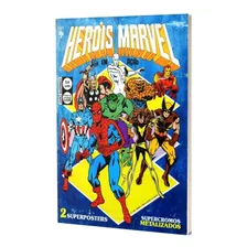 Álbum Heróis Marvel Em Ação - 1986