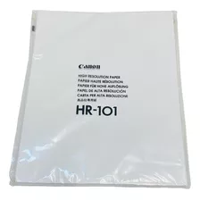 Papel Canon Hr-101 Alta Resolusion Para Bubble Jet 60 Hojas